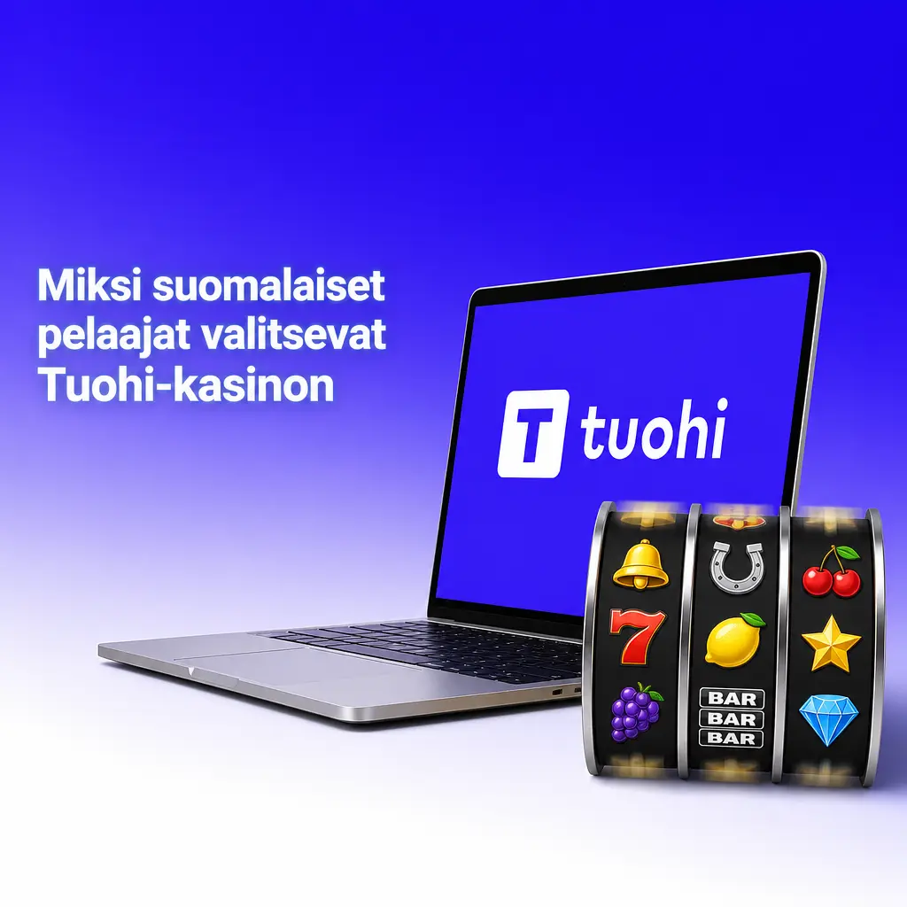 Suomalainen pelaaja käyttää Tuohi-kasinoa mobiililaitteella