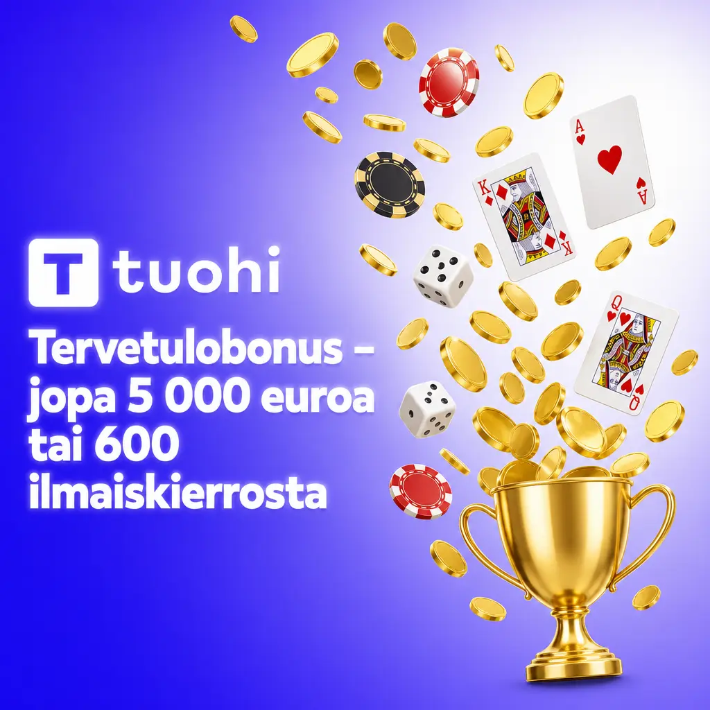 Tervetulobonus – bonusrahaa ja ilmaiskierroksia